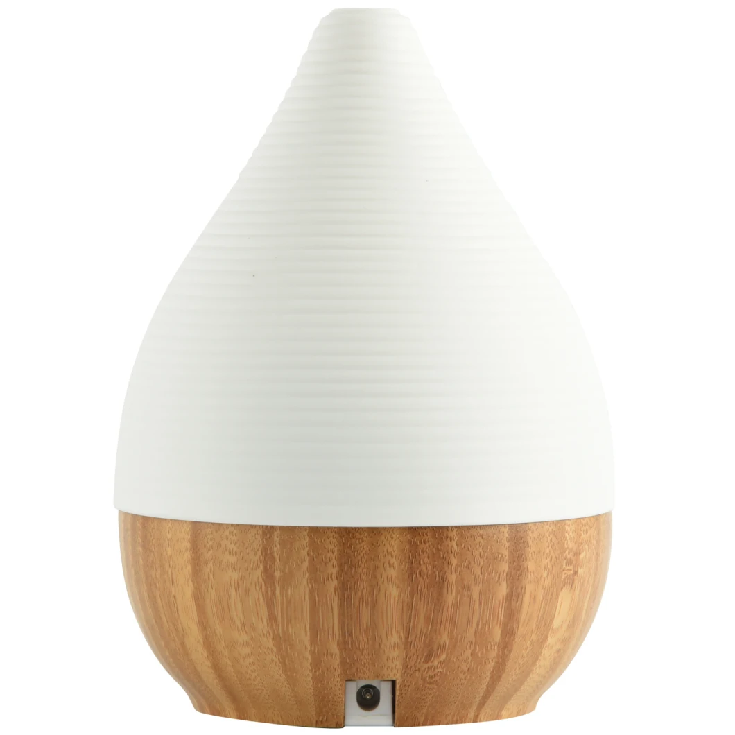 Natural Electric Essence Oil Diffuser Aromatherapy Diffuser Wood and Glass Nebulizing Diffuser